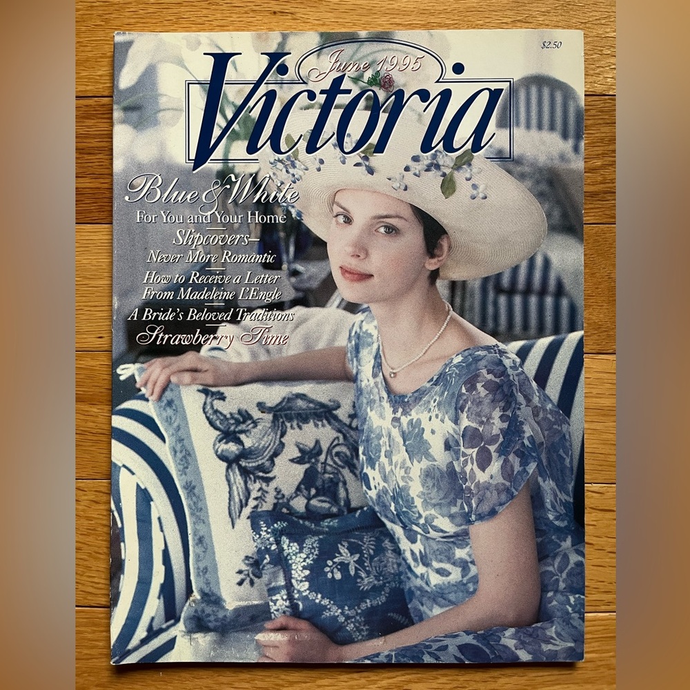 Vintage Victoria Magazine ~ June 1995